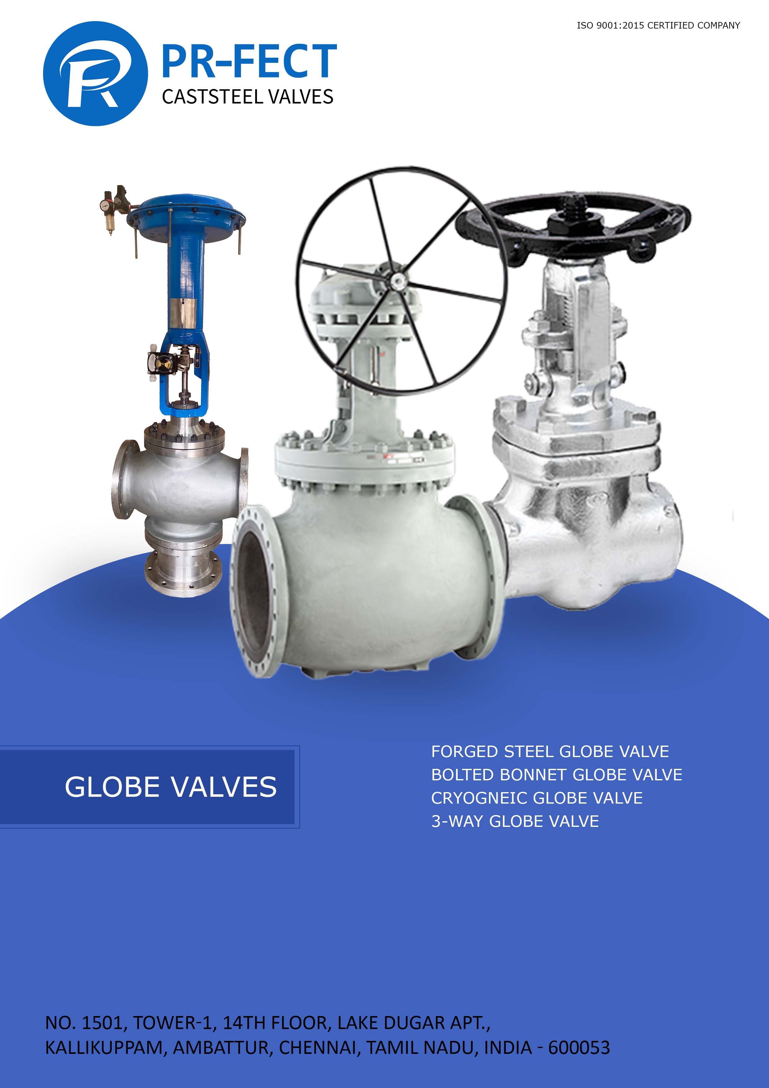 GLOBE VALVES