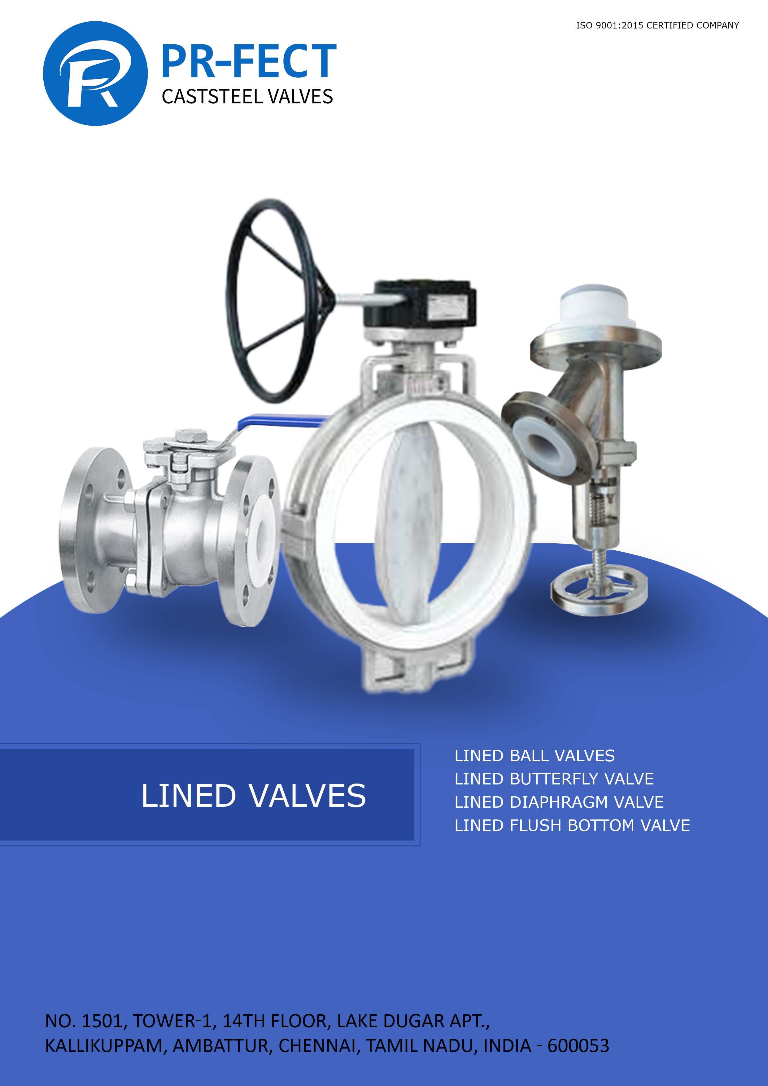 LINED VALVES