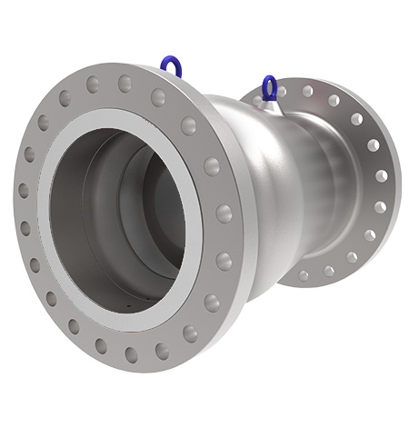 AXIAL FLOW NON-SLAM CHECK VALVE