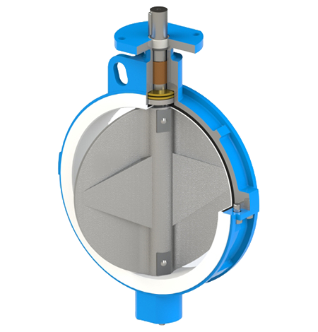 SPLIT DESIGN BUTTERFLY VALVES